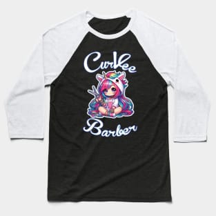 CurVee Barber Baseball T-Shirt